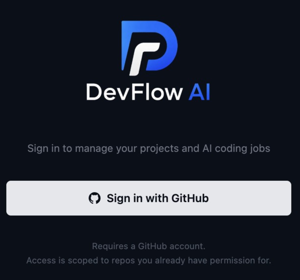 DevFlow AI – screenshot 1