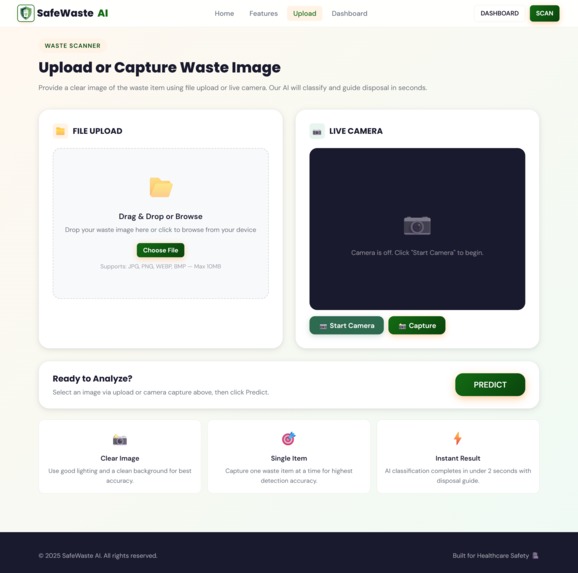 SafeWasteAI – screenshot 2