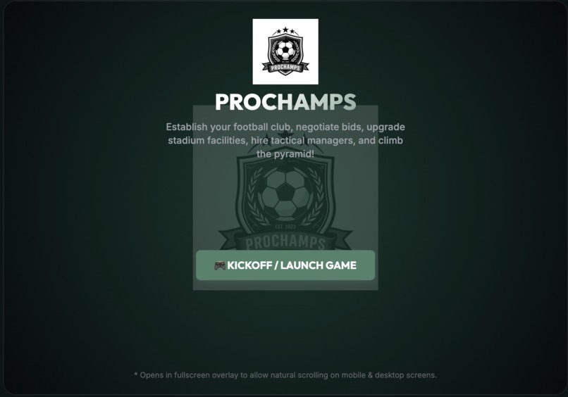 ProChamps – screenshot 1