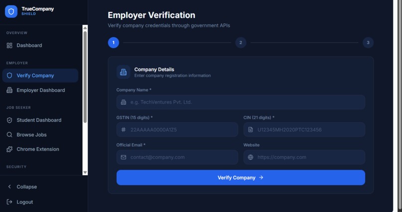 TrueCompany Shield – screenshot 2
