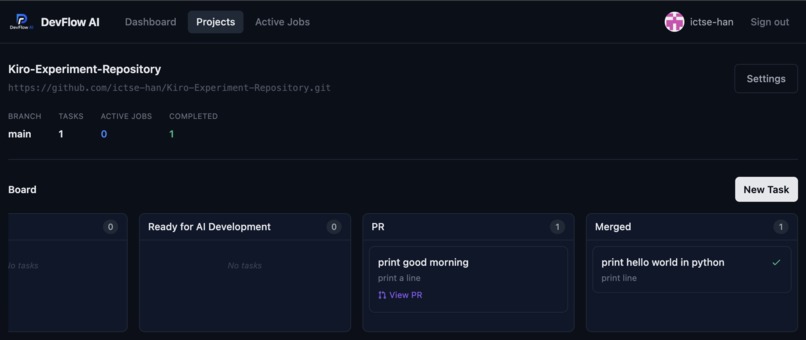 DevFlow AI – screenshot 5