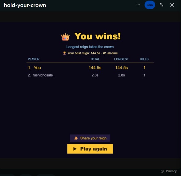 Hold Your Crown – screenshot 7