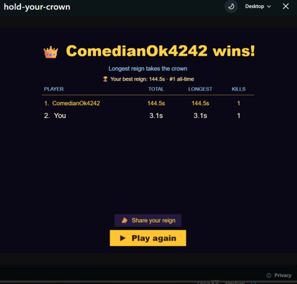 Hold Your Crown – screenshot 8