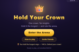 Hold Your Crown