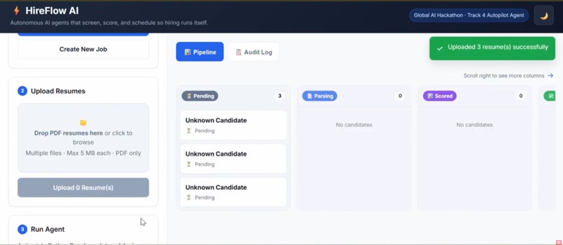 HireFlow AI – screenshot 1