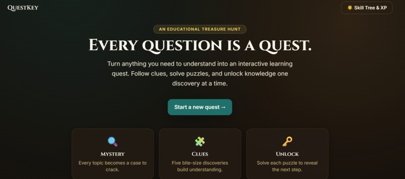 QuestKey – screenshot 1