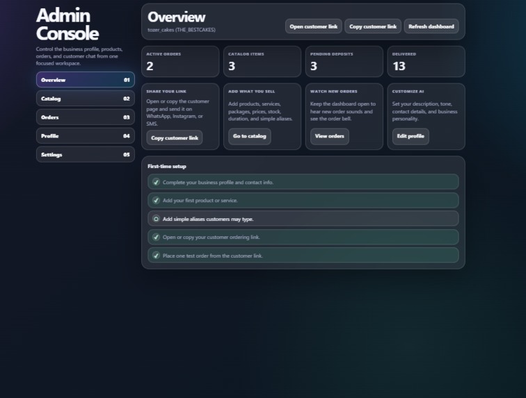 ChatOrder Autopilot Agent – screenshot 2