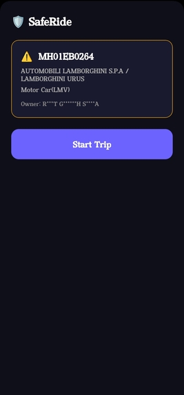 SafeRide: Verify Before You Board. Track Until You Arrive. – screenshot 5