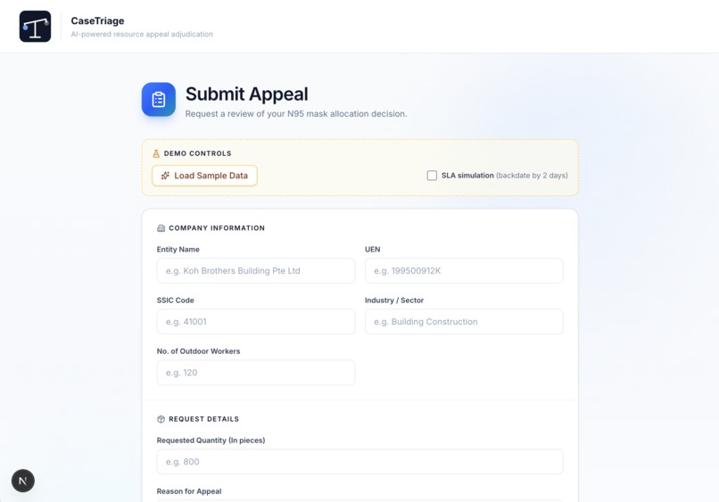 CaseTriage – screenshot 3