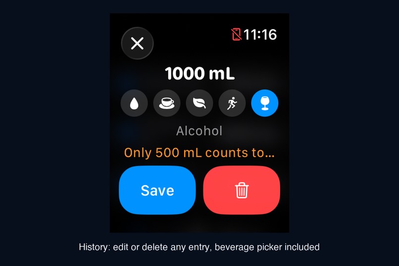 WaterTracker – screenshot 3