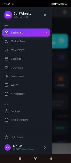 SPLIT WHEELZ – AI Shared Vehicle Ownership – screenshot 4