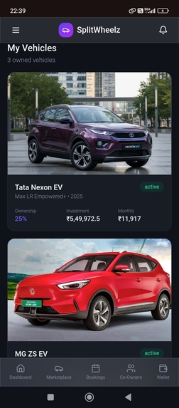 SPLIT WHEELZ – AI Shared Vehicle Ownership – screenshot 7
