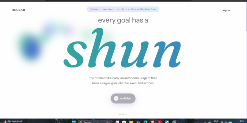Shundo – screenshot 1
