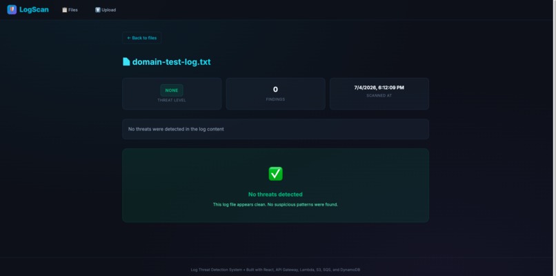 Log Scanner – screenshot 5