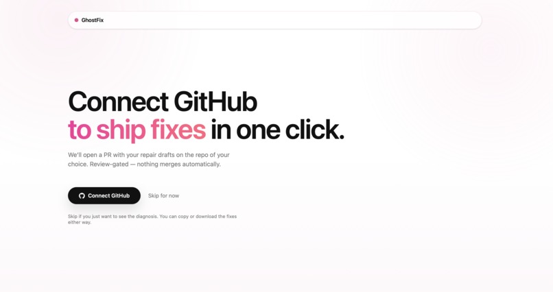 GhostFix – screenshot 1