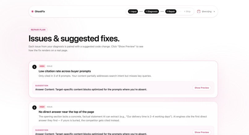 GhostFix – screenshot 2