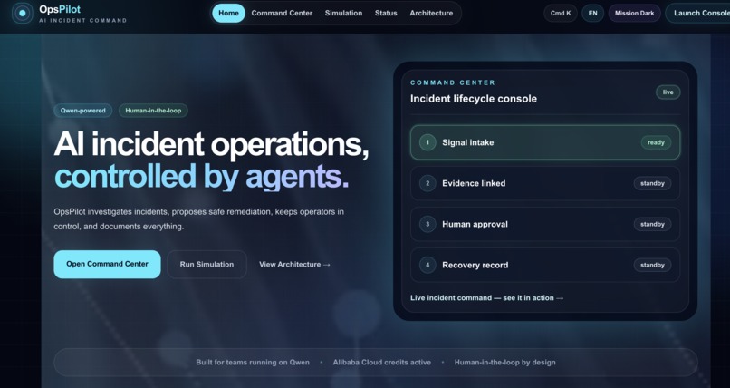 OpsPilot AI – screenshot 1
