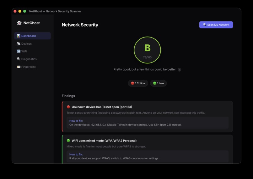 NetGhost – screenshot 2