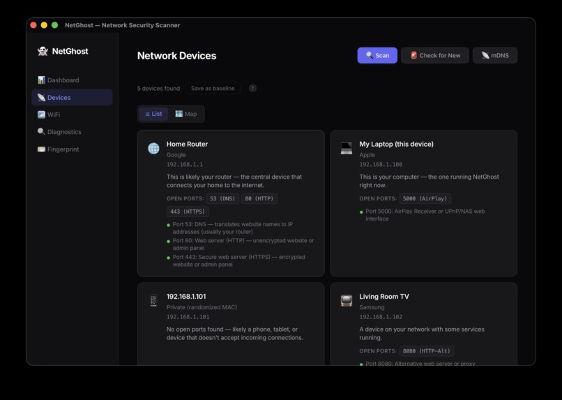 NetGhost – screenshot 3