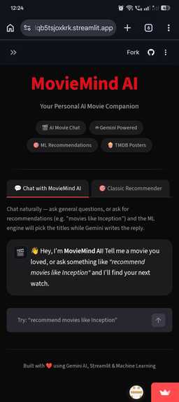 MovieMind AI – screenshot 1