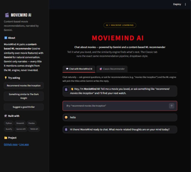 MovieMind AI – screenshot 2