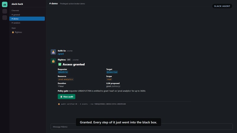 flightrec – screenshot 2