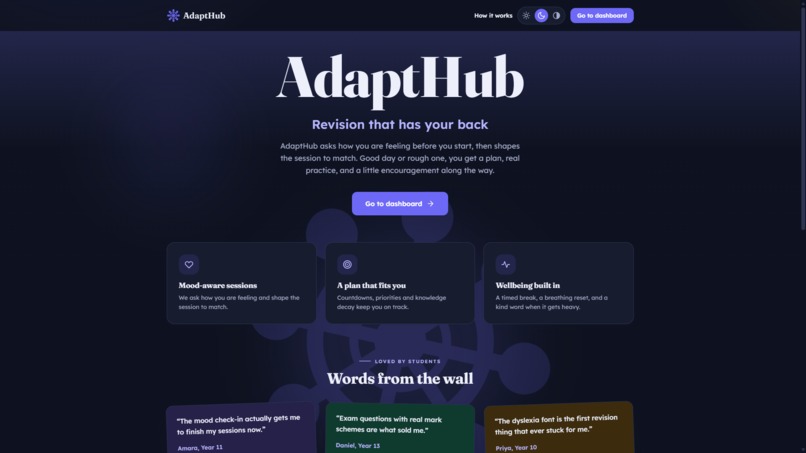 AdaptHub – screenshot 1