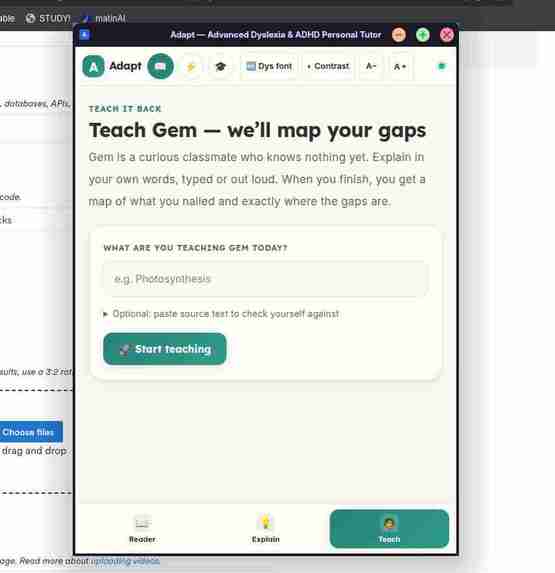 Adapt – screenshot 2