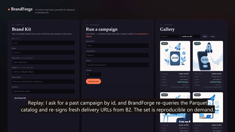 BrandForge – screenshot 3