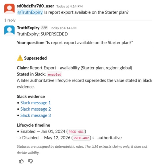 TruthExpiry – screenshot 3