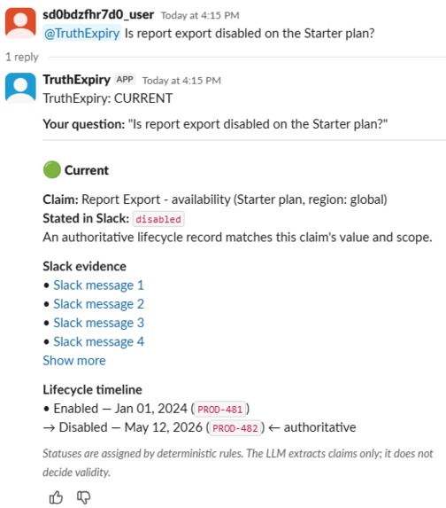 TruthExpiry – screenshot 4