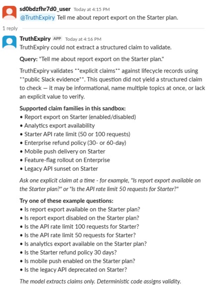 TruthExpiry – screenshot 6