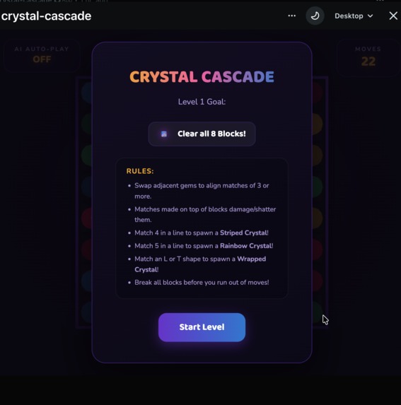 Crystal Cascade – screenshot 4
