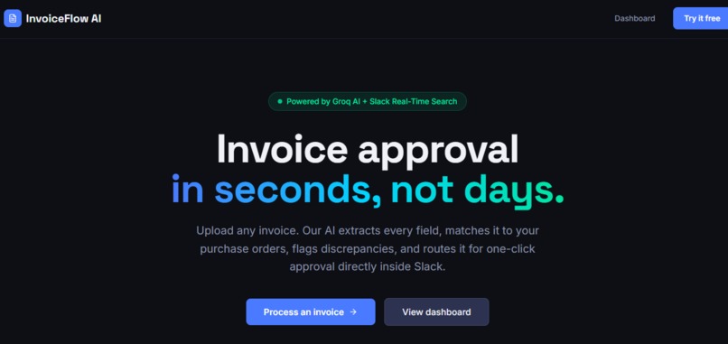 InvoiceFlow AI  – screenshot 5