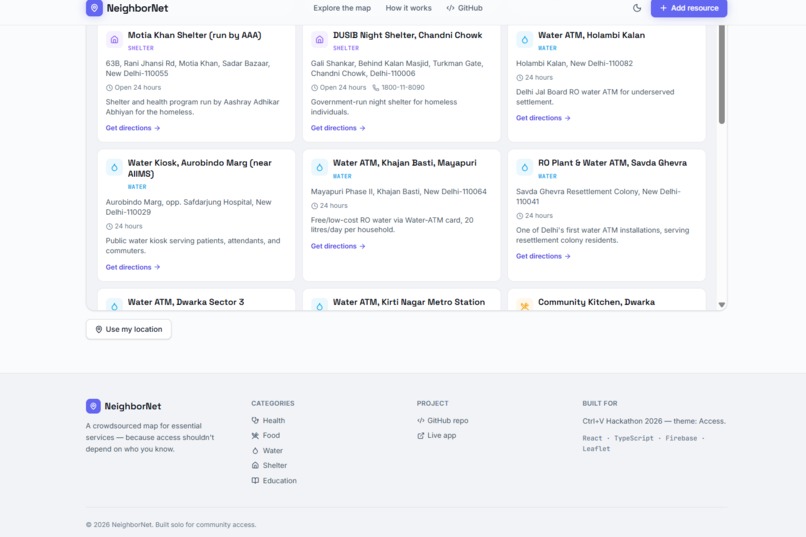 NeighborNet – screenshot 1