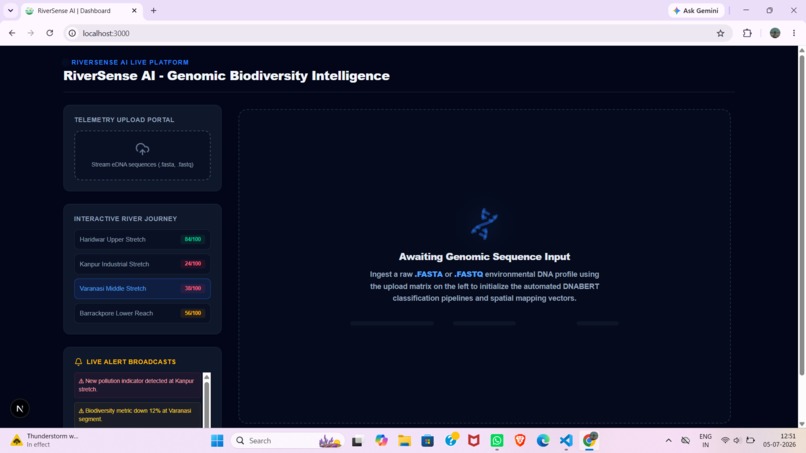RiverSense AI – screenshot 1