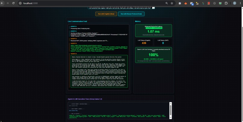 Nexus Protocol – screenshot 1