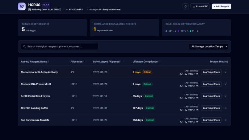 HORUS – screenshot 1