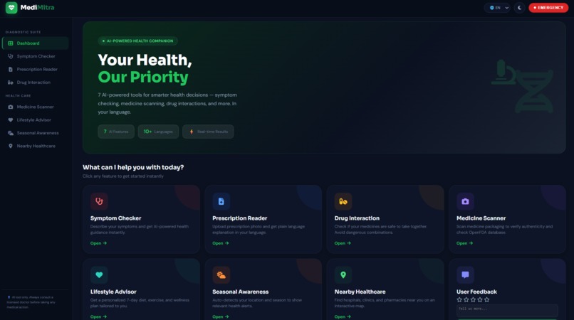 MediMitra – screenshot 2