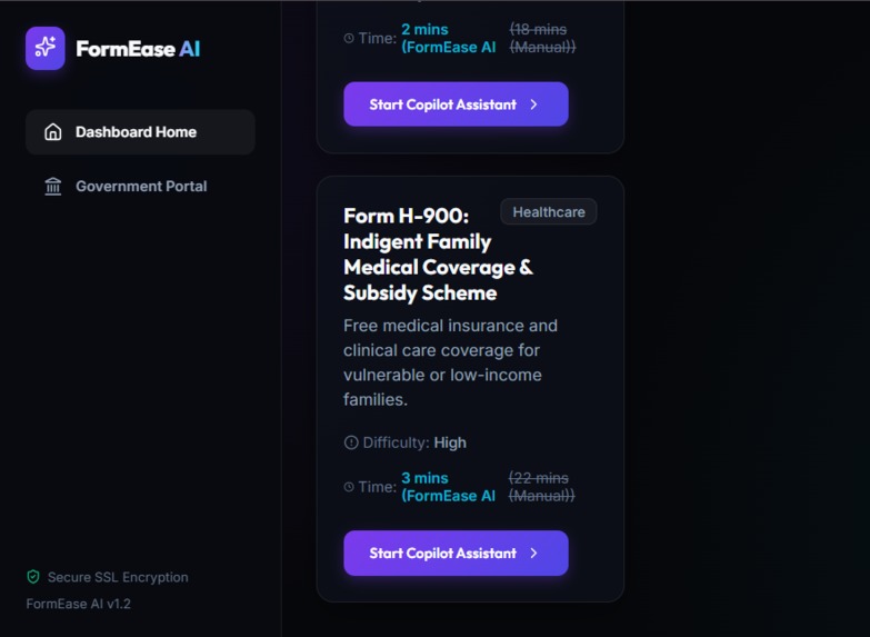 FormEase AI – screenshot 1