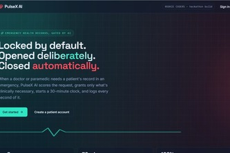 PulseX AI — Secure Lifetime Healthcare Data Platform