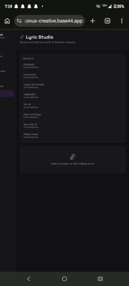 Sonus Creative – screenshot 2