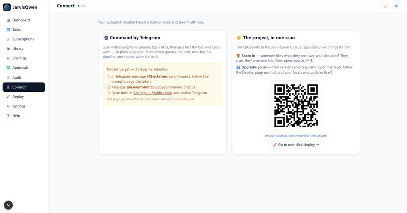 JarvisQwen — Autopilot Control Plane for Knowledge Work – screenshot 10