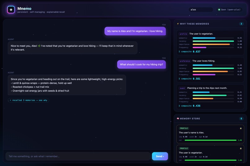Mnemo – screenshot 2