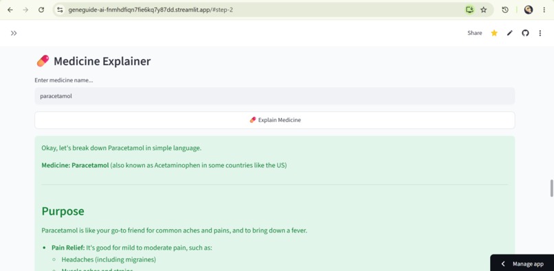 GeneGuide AI – screenshot 8