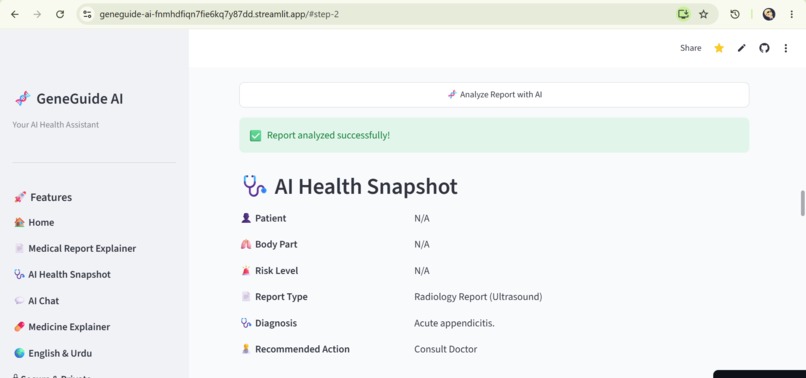 GeneGuide AI – screenshot 5