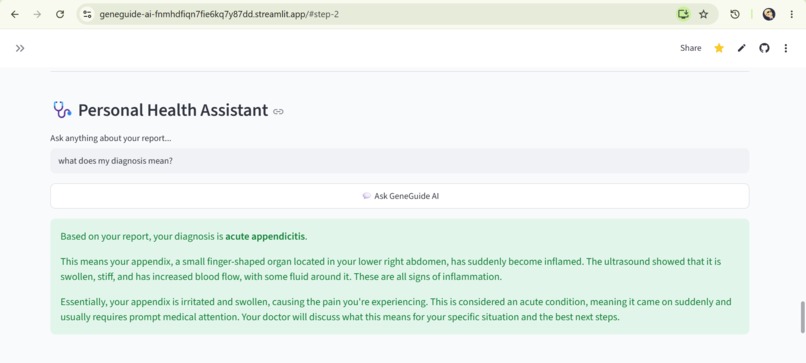 GeneGuide AI – screenshot 7