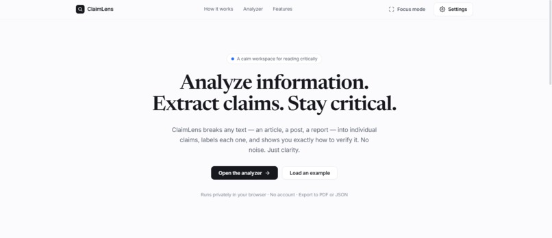 ClaimLens – screenshot 5