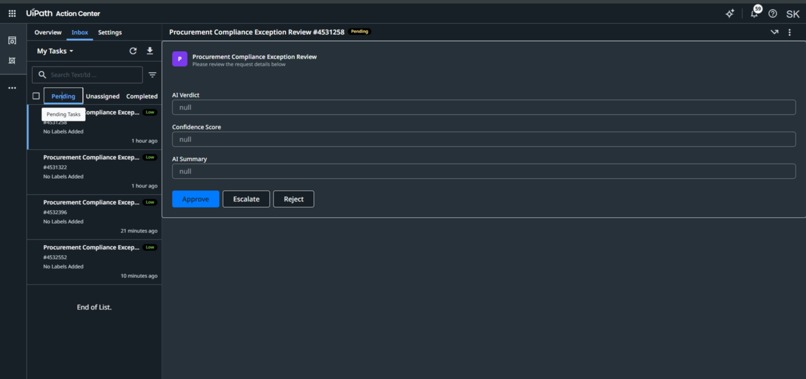 Bookshelf AI – Intelligent Procurement Compliance Copilot – screenshot 6