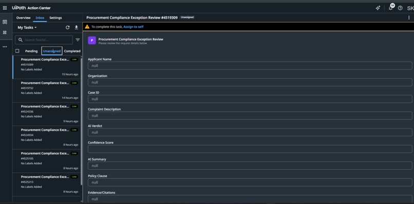 Bookshelf AI – Intelligent Procurement Compliance Copilot – screenshot 7